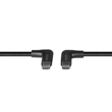 Lindy 32022 câble USB USB 3.2 Gen 2 (3.1 Gen 2) 0,5 m USB C Noir