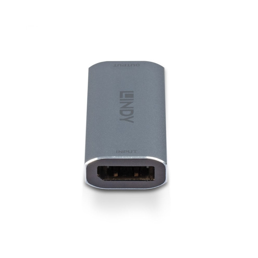 Lindy 38421 extension audio video Répéteur AV Argent