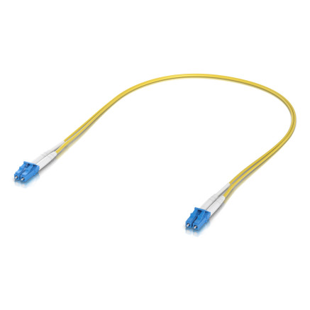 Ubiquiti UACC-OFC-S2-LULU-0.5M-50 câble InfiniBand et à fibres optiques 0,5 m LC LC LC Jaune