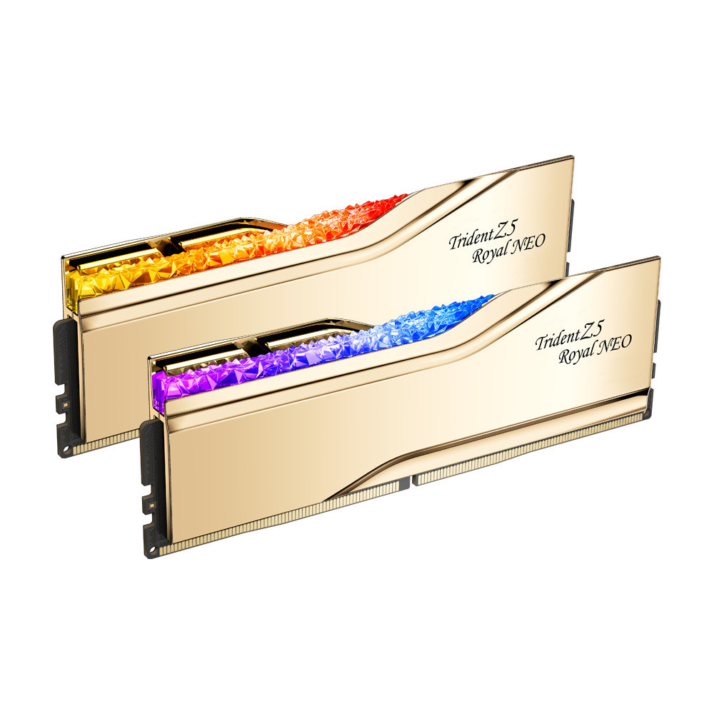 G.Skill Trident Z5 Royal Neo F5-6000J2836F24GX2-TR5NG module de mémoire 48 Go 2 x 24 Go DDR5 G.Skill Trident Z5 Royal Neo F5-6000J2836F24GX2-TR5NG module de mémoire 48 Go 2 x 24 Go DDR5