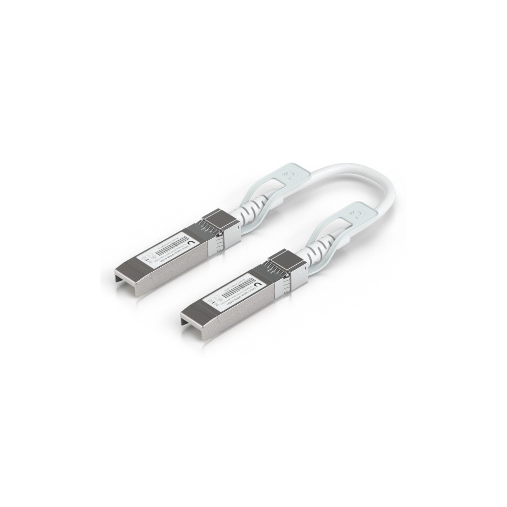 Ubiquiti UACC-Uplink-SFP28-0.15M-10 câble InfiniBand et à fibres optiques 0,15 m Blanc