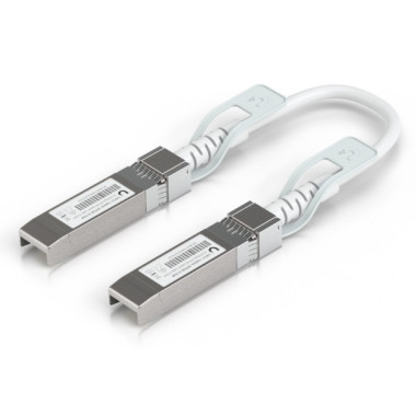 Ubiquiti UACC-Uplink-SFP28-0.15M-10 câble InfiniBand et à fibres optiques 0,15 m Blanc