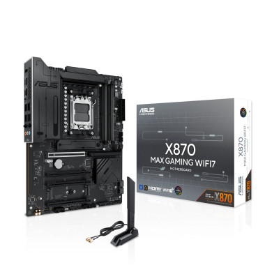 ASUS X870 MAX GAMING WIFI7 AMD X870 Emplacement AM5 ATX