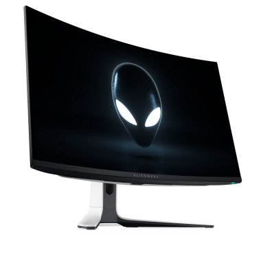 Alienware AW3225QF écran plat de PC 81,3 cm (32") 3840 x 2160 pixels 4K Ultra HD QD-OLED Noir, Blanc