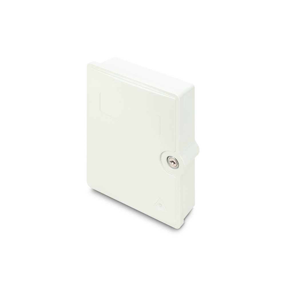 Digitus Boîtier de raccordement FTTH FTTB, équipé, OS2, 12 fibres, LC PC