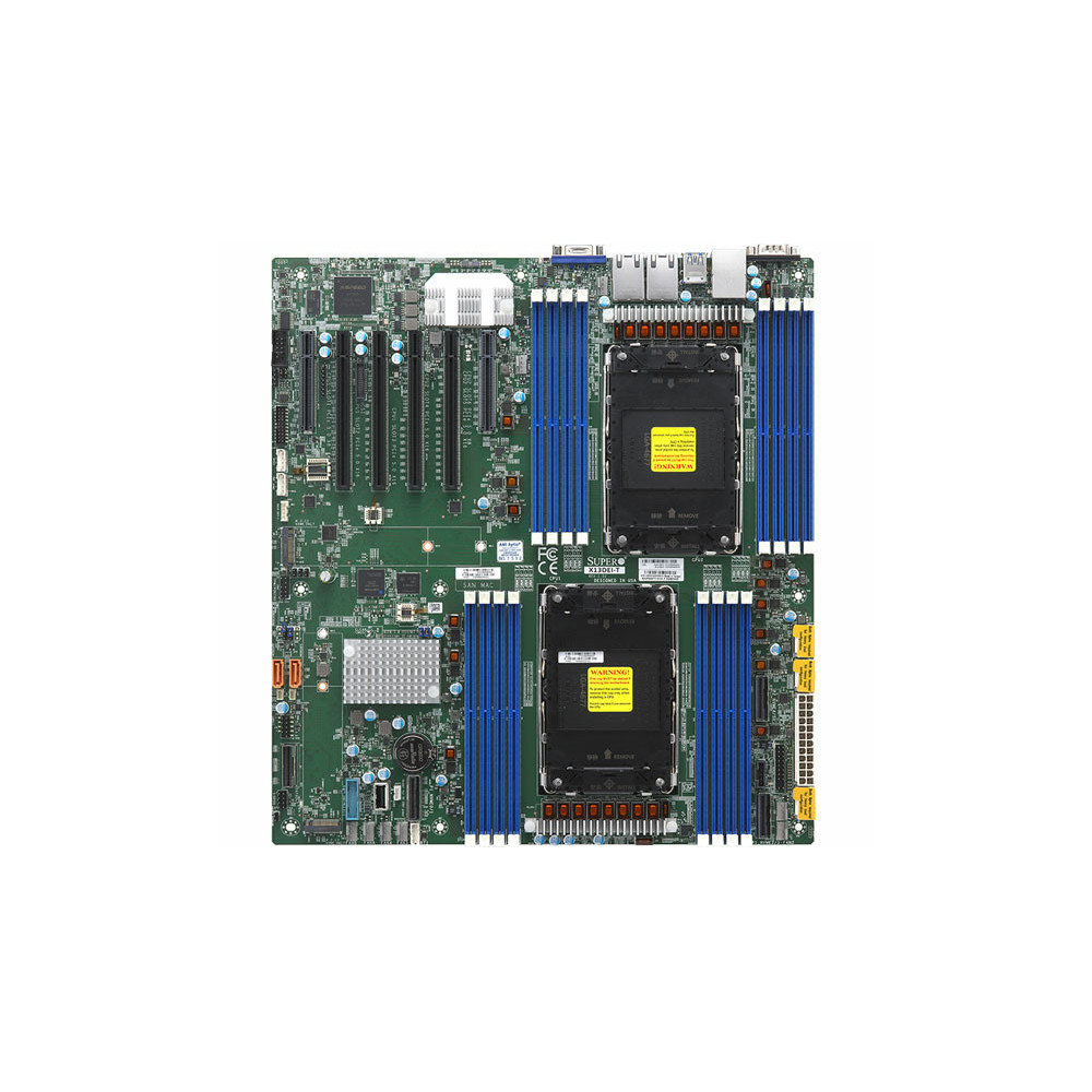Supermicro MBD-X13DEI-T Intel C741 LGA 4677 (Socket E) ATX étendu Supermicro MBD-X13DEI-T Intel C741 LGA 4677 (Socket E) ATX étendu
