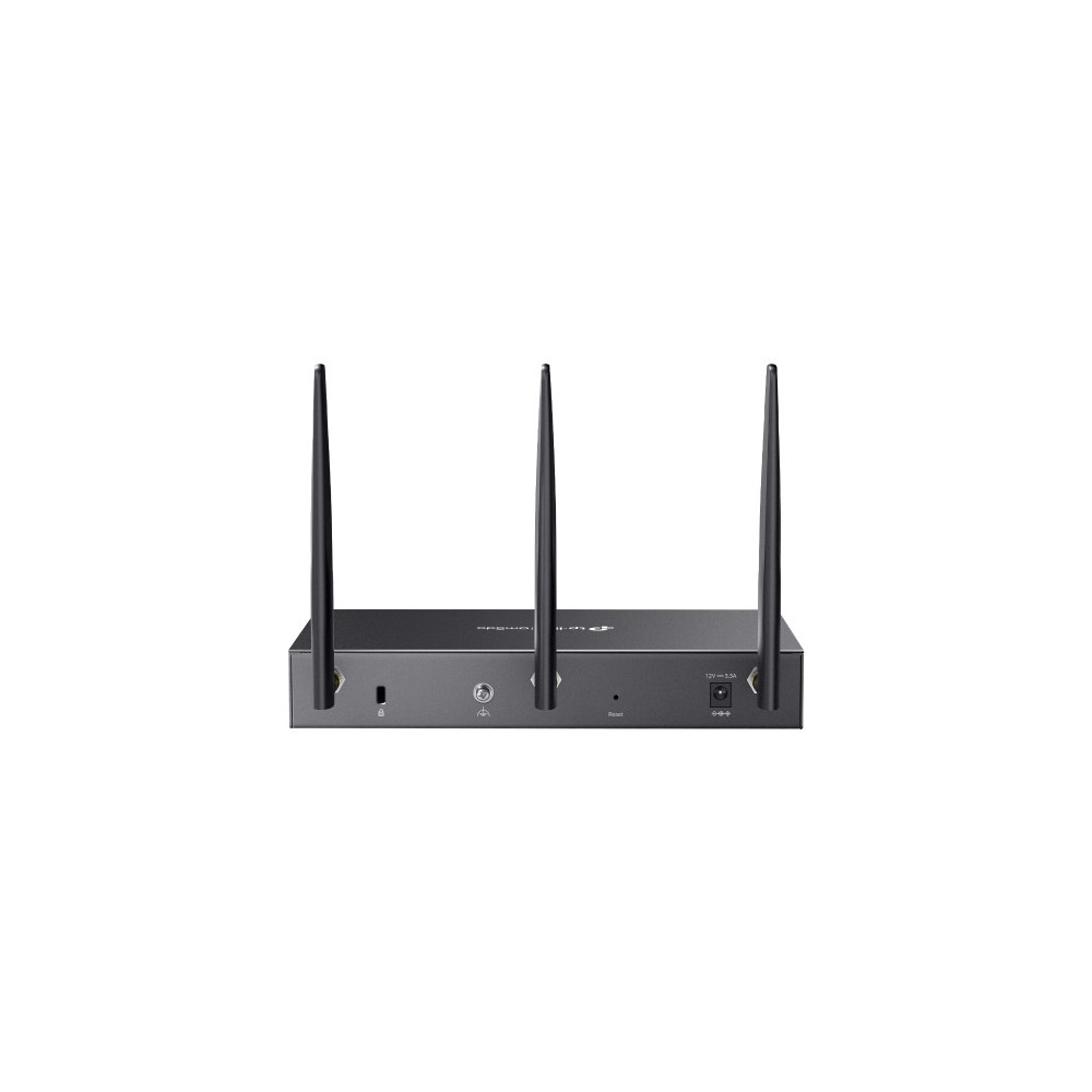 TP-Link Omada AX3000 routeur sans fil Gigabit Ethernet Bi-bande (2,4 GHz   5 GHz) Noir