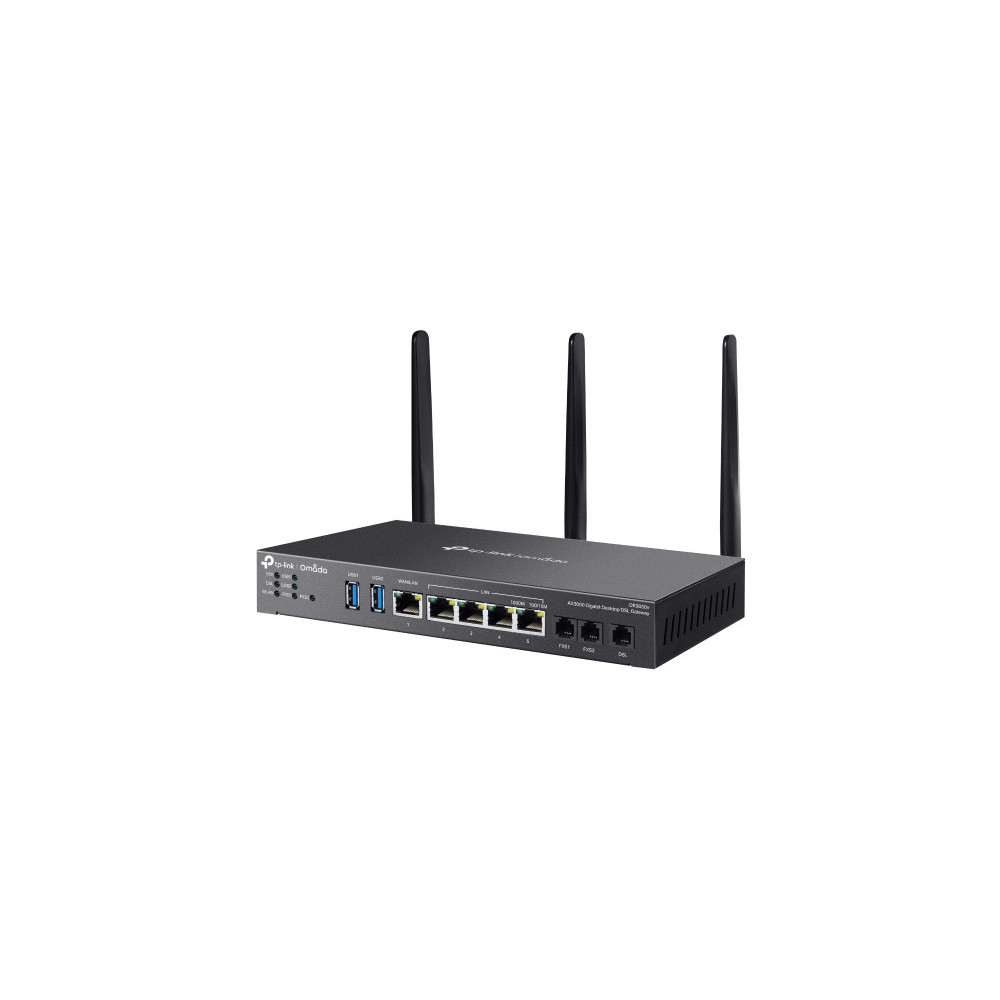 TP-Link Omada AX3000 routeur sans fil Gigabit Ethernet Bi-bande (2,4 GHz   5 GHz) Noir