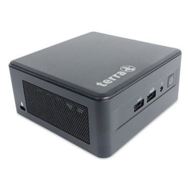 TERRA 1000021 PC poste de travail Intel® Core™ i5 i5-1240P 16 Go DDR4-SDRAM 500 Go SSD Windows 11 Pro Micro PC Mini PC Noir
