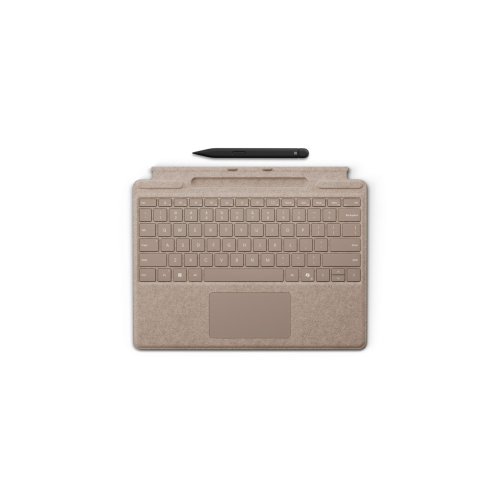 Microsoft Surface Pro Keyboard with Slim Pen AZERTY Belge Microsoft Cover port Beige Microsoft Surface Pro Keyboard with Slim Pen AZERTY Belge Microsoft Cover port Beige