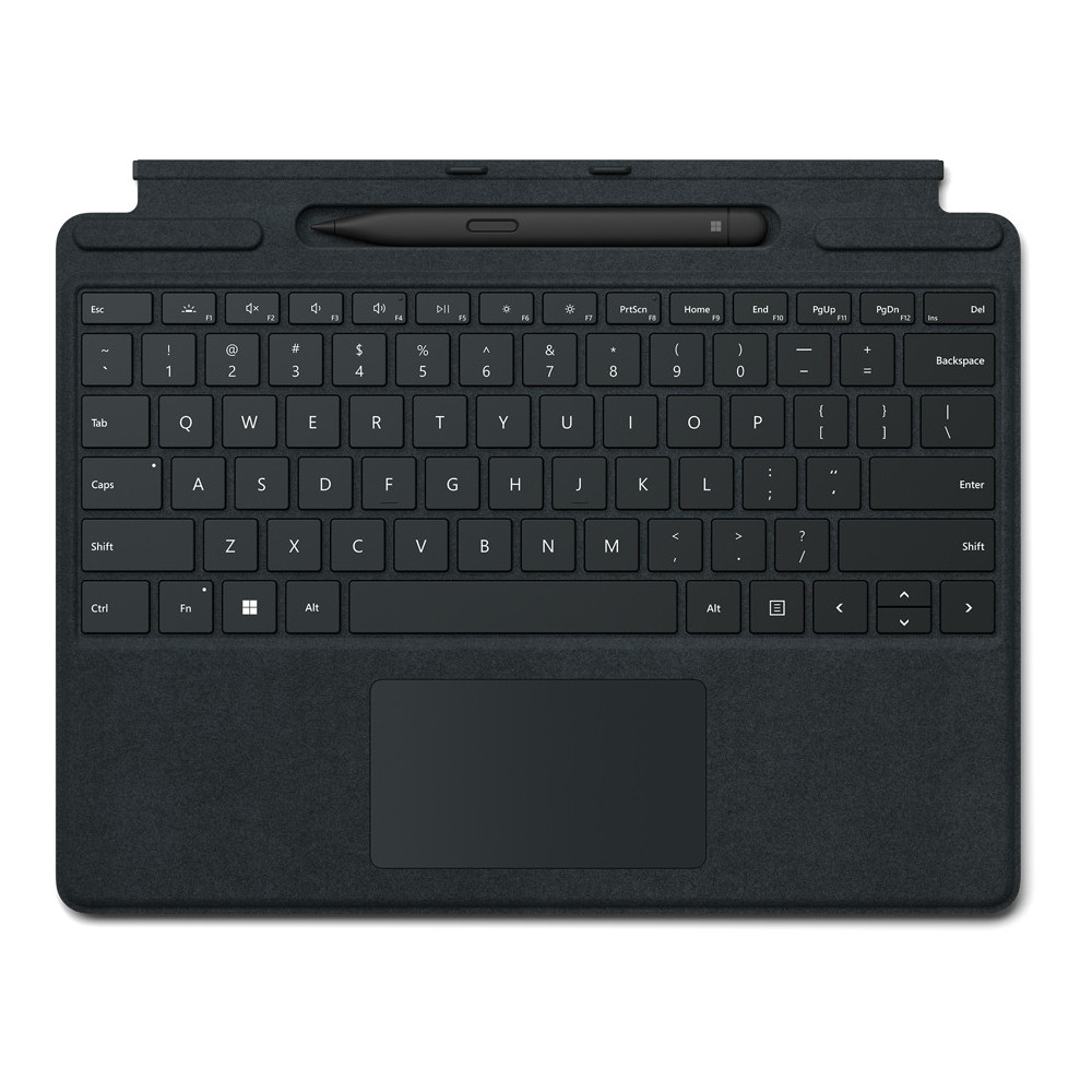 Microsoft Signature with Slim Pen 2 QWERTZ Allemand Microsoft Cover port Noir Microsoft Signature with Slim Pen 2 QWERTZ Allemand Microsoft Cover port Noir