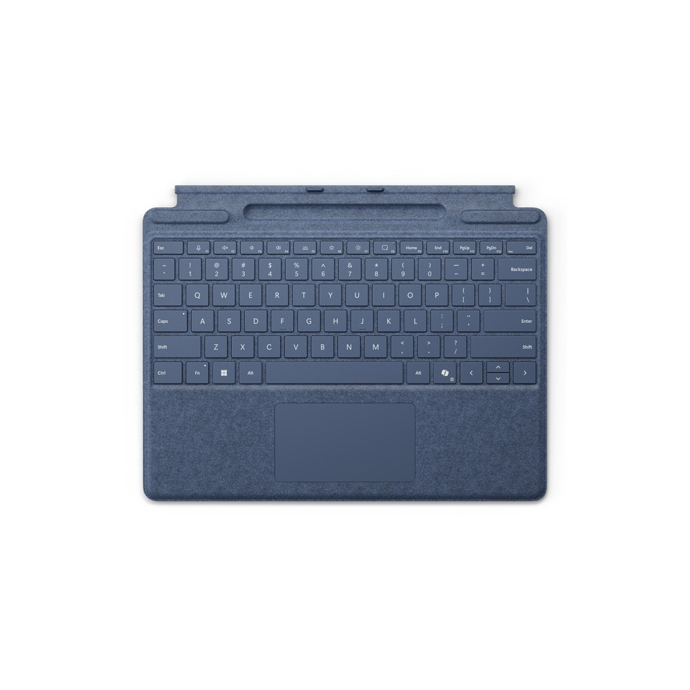 Microsoft Surface Pro Keyboard with pen storage AZERTY Belge Microsoft Cover port Bleu Microsoft Surface Pro Keyboard with pen storage AZERTY Belge Microsoft Cover port Bleu