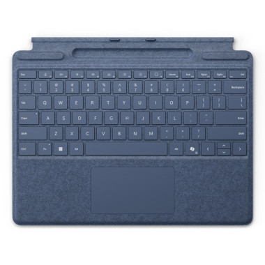 Microsoft Surface Pro Keyboard with pen storage AZERTY Belge Microsoft Cover port Bleu