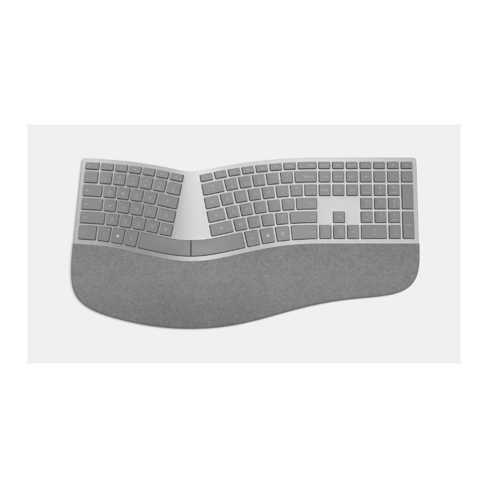 Microsoft Surface Ergonomic Keyboard clavier Bureau Bluetooth Gris Microsoft Surface Ergonomic Keyboard clavier Bureau Bluetooth Gris
