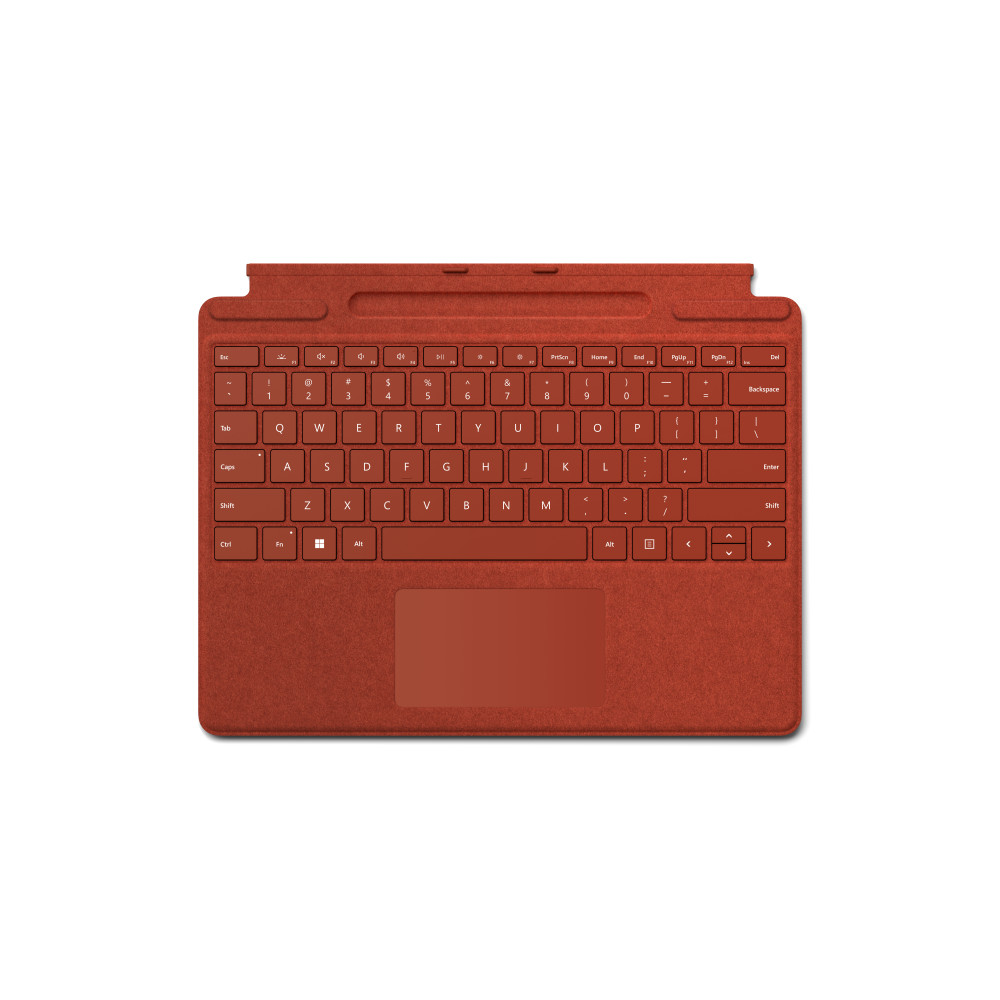Microsoft Surface Pro Signature Keyboard AZERTY Français Microsoft Cover port Rouge Microsoft Surface Pro Signature Keyboard AZERTY Français Microsoft Cover port Rouge