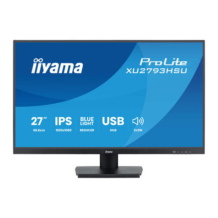 IIY00046652 IIYAMA XU2793HSU-B7 (Prolite) - 27p IPS FHD 1ms 300cd/m² HDMI-DP 2USB Noir