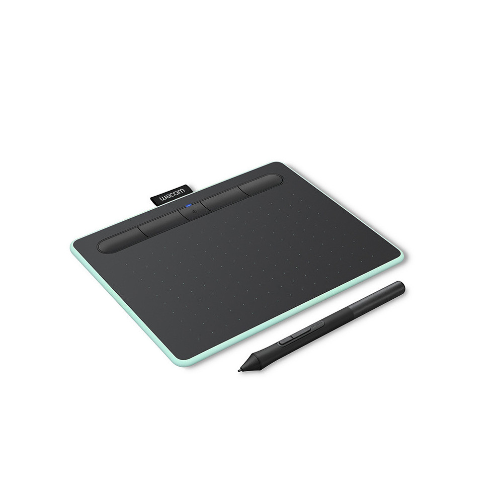 Wacom Intuos S tablette graphique Noir, Vert 2540 lpi 152 x 95 mm USB Bluetooth