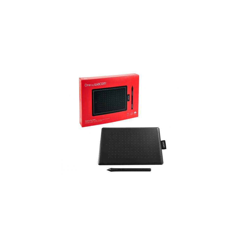 Wacom One by Small tablette graphique Noir 2540 lpi 152 x 95 mm USB