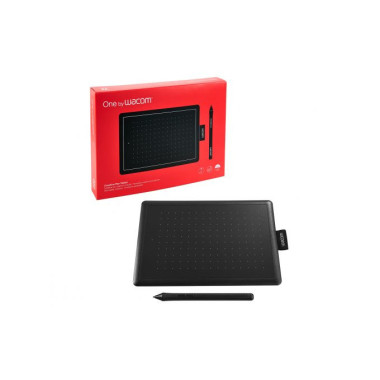 Wacom One by Small tablette graphique Noir 2540 lpi 152 x 95 mm USB