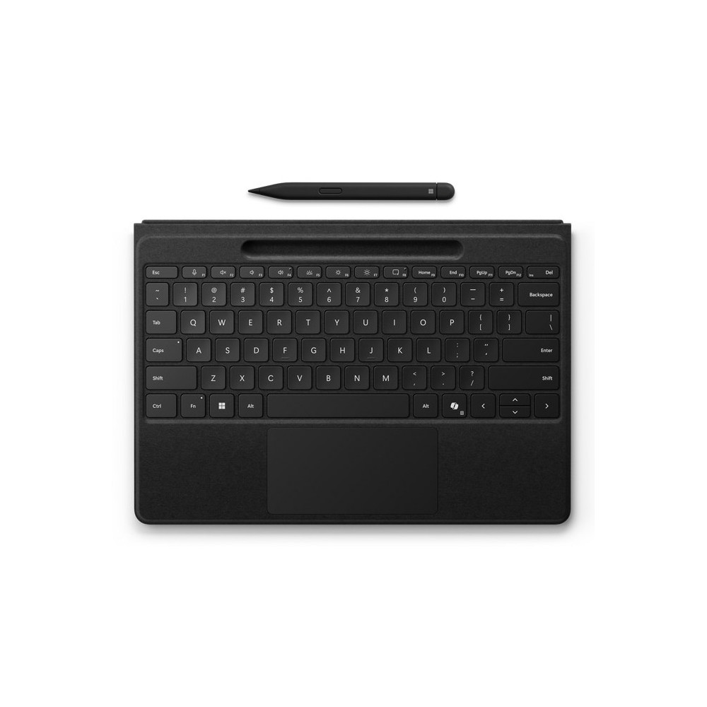 Microsoft Pro Flex w Slim Pen AZERTY Français Bluetooth Noir Microsoft Pro Flex w Slim Pen AZERTY Français Bluetooth Noir