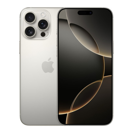 APL00046703 Apple iPhone 16 Pro Max 256 Go Titane Naturel 5G-LTE IP68 Dual SIM - OLED 6.9p 1320 x 2868 - NFC/Bt 5.3 - iOS 18