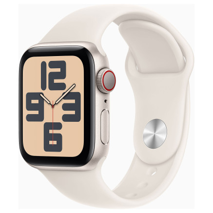 Apple Watch SE (GPS + Cellular) - 2e g n ration - 40 mm - aluminium droit - montre intelligente ave | ECP Grossiste informatique