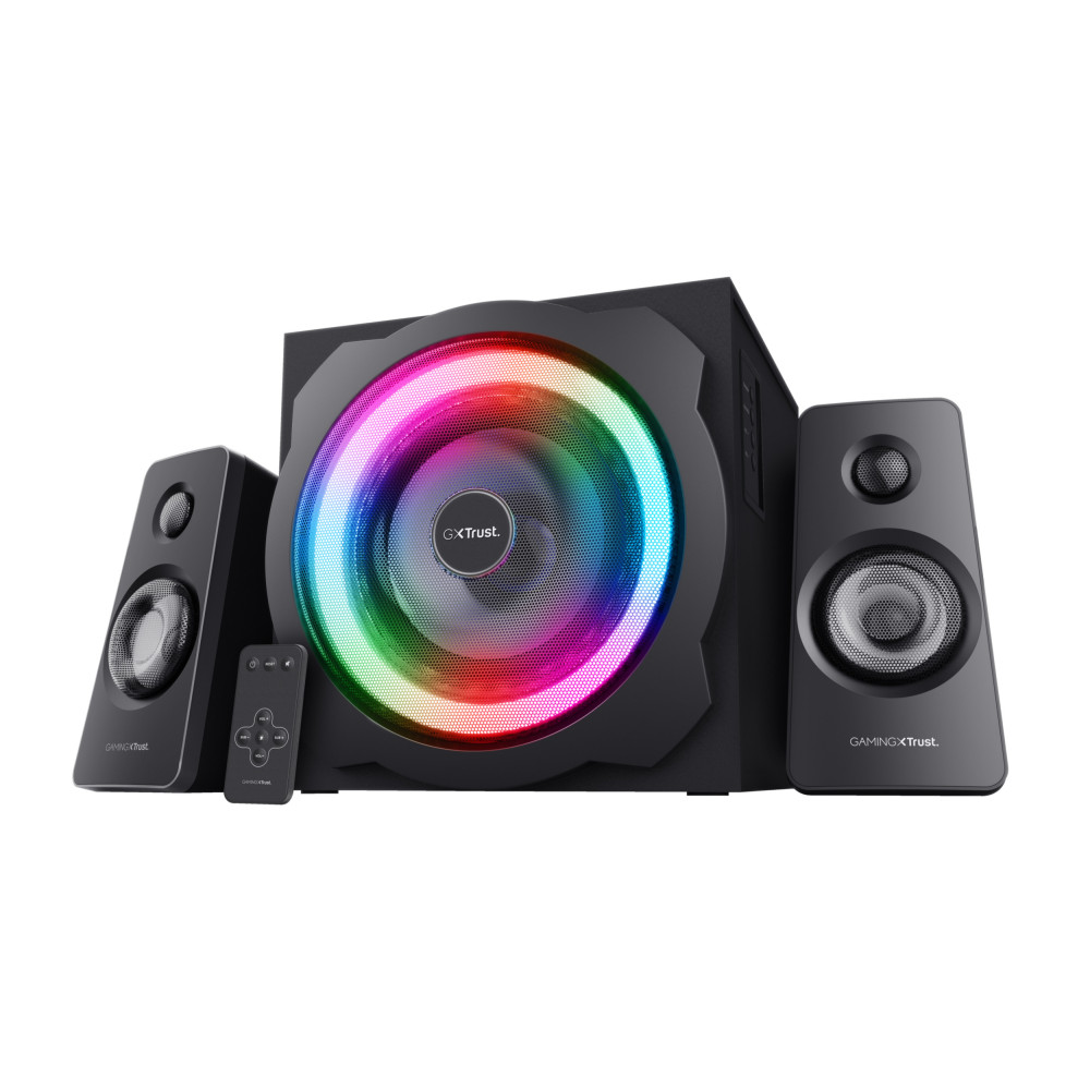 Trust GXT 629 Tytan set d'enceintes 60 W Universel Noir 2.1 canaux 15 W Trust GXT 629 Tytan set d'enceintes 60 W Universel Noir 2.1 canaux 15 W