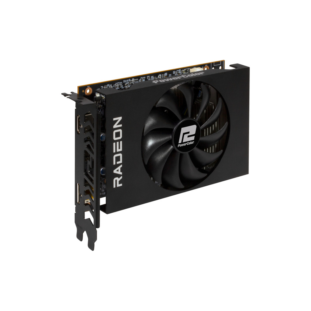 PowerColor AXRX 6400 4GBD6-DH carte graphique AMD Radeon RX 6400 4 Go GDDR6
