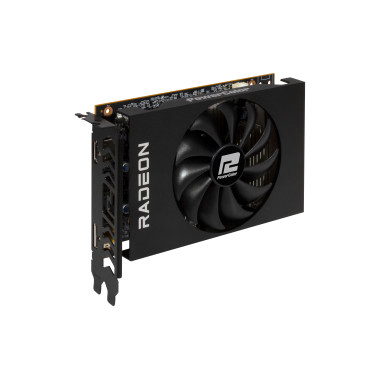 PowerColor AXRX 6400 4GBD6-DH carte graphique AMD Radeon RX 6400 4 Go GDDR6