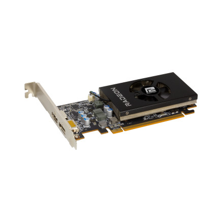 PowerColor AXRX 6400 LP 4GBD6-DH carte graphique AMD Radeon RX 6400 4 Go GDDR6