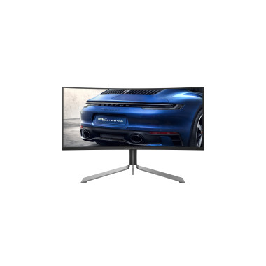 AOC Porsche PD34 écran plat de PC 86,4 cm (34") 3440 x 1440 pixels Wide Quad HD QD-OLED Noir