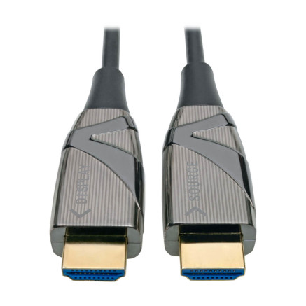 Tripp Lite P568-100M-FBR câble HDMI HDMI Type A (Standard) Noir