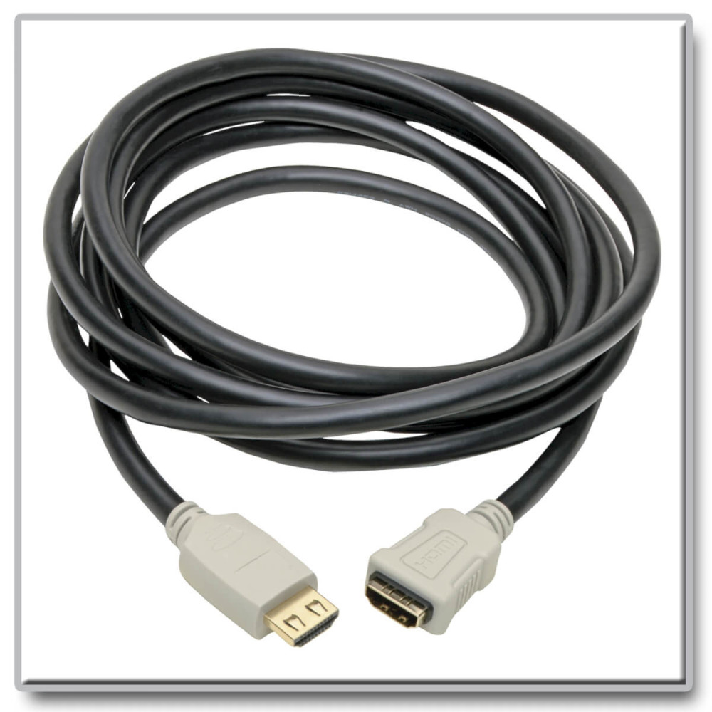Tripp Lite P569-010-2B-MF câble HDMI 3,05 m HDMI Type A (Standard) Beige, Noir