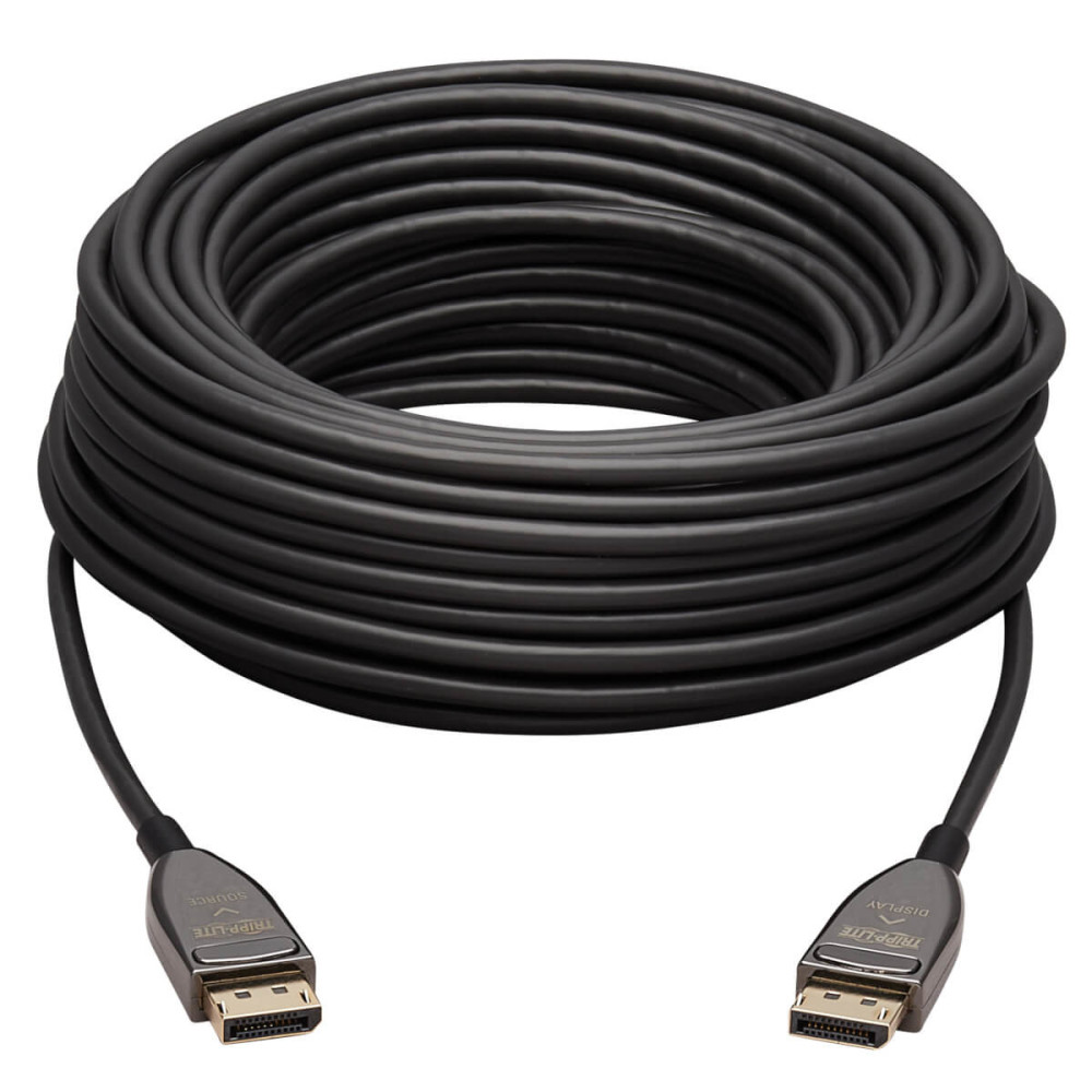 Tripp Lite P580F3-15M-8K6 câble DisplayPort Noir