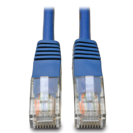 Tripp Lite N002-001-BL câble de réseau Bleu 0,30 m Cat5e U UTP (UTP)