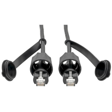 Tripp Lite N206-PC03-IND câble de réseau Noir 1 m Cat6 S UTP (STP)