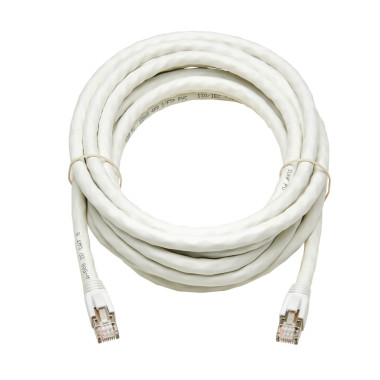 Tripp Lite N272-015-WH câble de réseau Blanc 4,57 m Cat8 S FTP (S-STP)