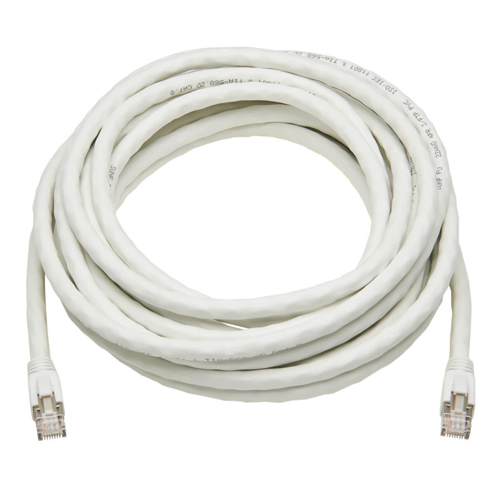 Tripp Lite N272-025-WH câble de réseau Blanc 7,62 m Cat8 S FTP (S-STP)