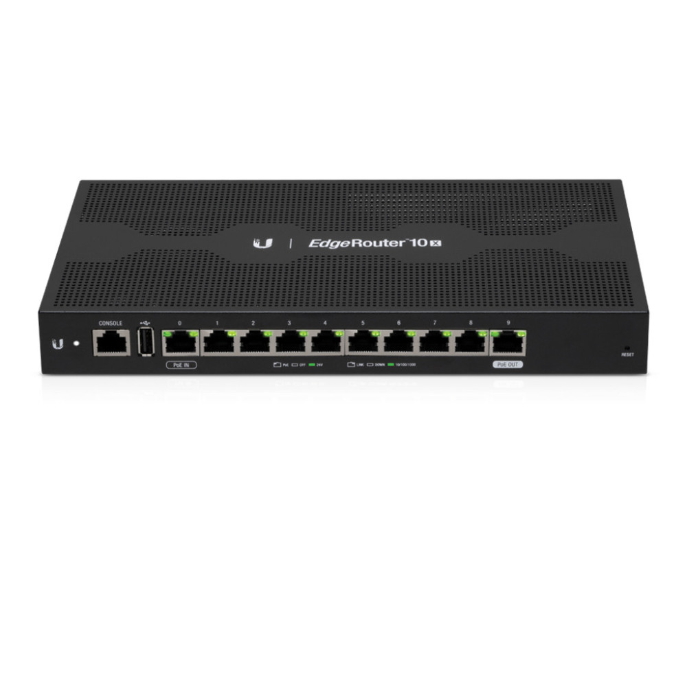 Ubiquiti EdgeRouter 10X Routeur connecté Noir