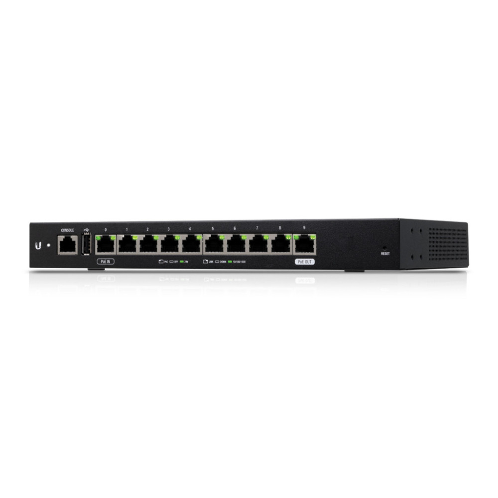 Ubiquiti EdgeRouter 10X Routeur connecté Noir
