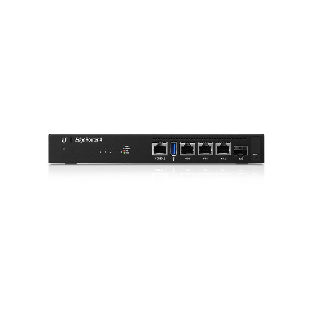 Ubiquiti EdgeRouter 4 Routeur connecté Gigabit Ethernet Noir
