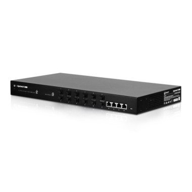 Ubiquiti EdgeSwitch 12 Fiber Géré L2 L3 1U Noir