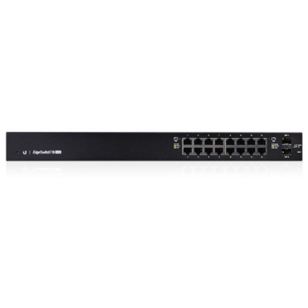 Ubiquiti EdgeSwitch 16 150W Géré L2 L3 Gigabit Ethernet (10 100 1000) Connexion Ethernet, supportant l'alimentation via ce port