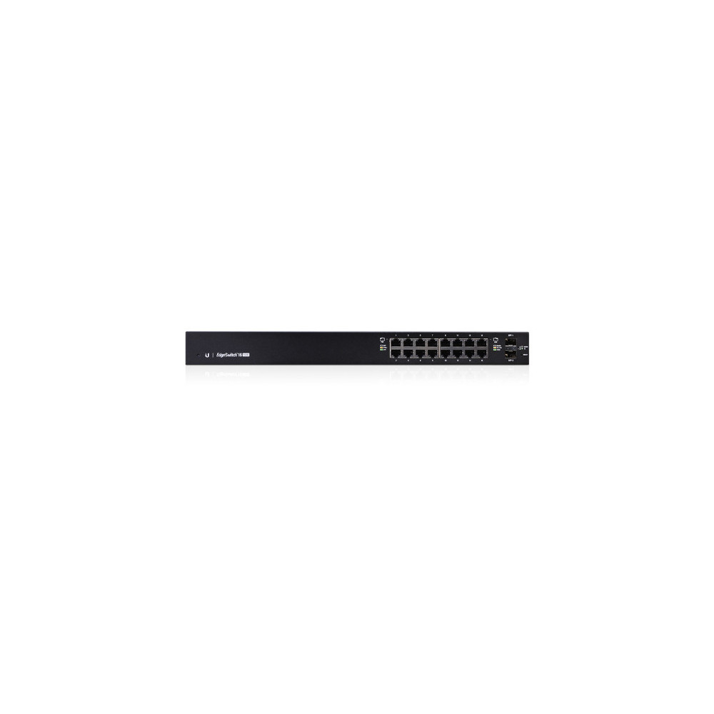 Ubiquiti EdgeSwitch 16 150W Géré L2 L3 Gigabit Ethernet (10 100 1000) Connexion Ethernet, supportant l'alimentation via ce port