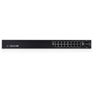 Ubiquiti EdgeSwitch 16 150W Géré L2 L3 Gigabit Ethernet (10 100 1000) Connexion Ethernet, supportant l'alimentation via ce port