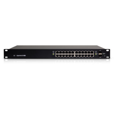 Ubiquiti EdgeSwitch 24 250W Géré L2 L3 Gigabit Ethernet (10 100 1000) Connexion Ethernet, supportant l'alimentation via ce port