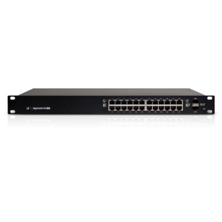Ubiquiti EdgeSwitch 24 500W Géré L2 L3 Gigabit Ethernet (10 100 1000) Connexion Ethernet, supportant l'alimentation via ce port