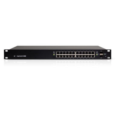 Ubiquiti EdgeSwitch 24 500W Géré L2 L3 Gigabit Ethernet (10 100 1000) Connexion Ethernet, supportant l'alimentation via ce port