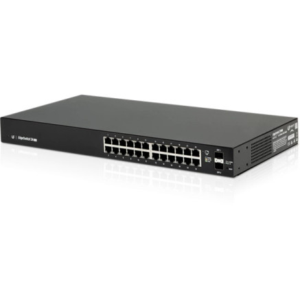 Ubiquiti EdgeSwitch 24 Lite Géré L2 L3 Gigabit Ethernet (10 100 1000) 1U Noir