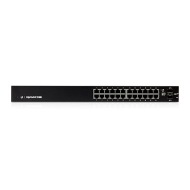 Ubiquiti EdgeSwitch 24 Lite Géré L2 L3 Gigabit Ethernet (10 100 1000) 1U Noir